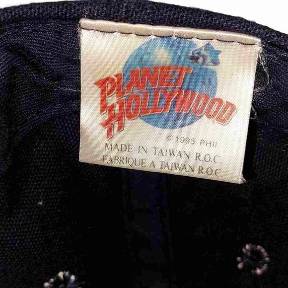 Planet Hollywood Munich, Germany Vintage Baseball Cap, Navy Blue, Made In 1995 - Picture 4 of 7